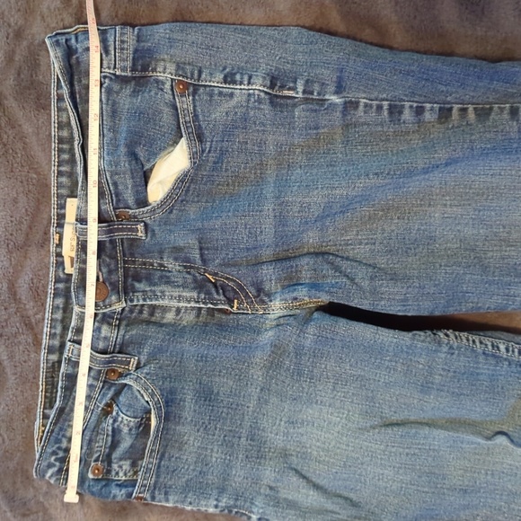 Retired Woman's Levi's Jeans 518 Super low Size 14inches/28cm estimate - Picture 8 of 10